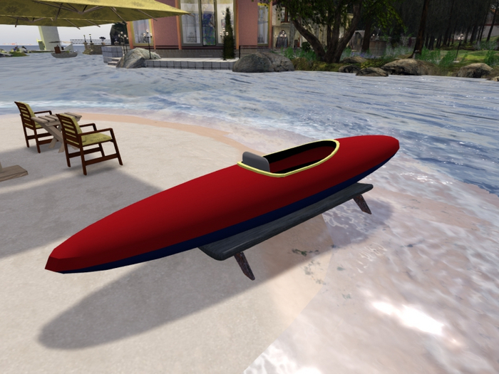 OFF SIM Sport-Canoe  red matt