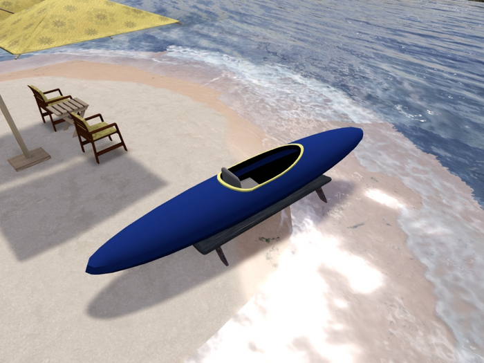 OFF SIM Sport-Canoe   blue