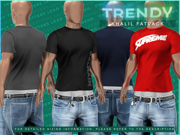 [TRENDY] Khalil Shirts [FATPACK]