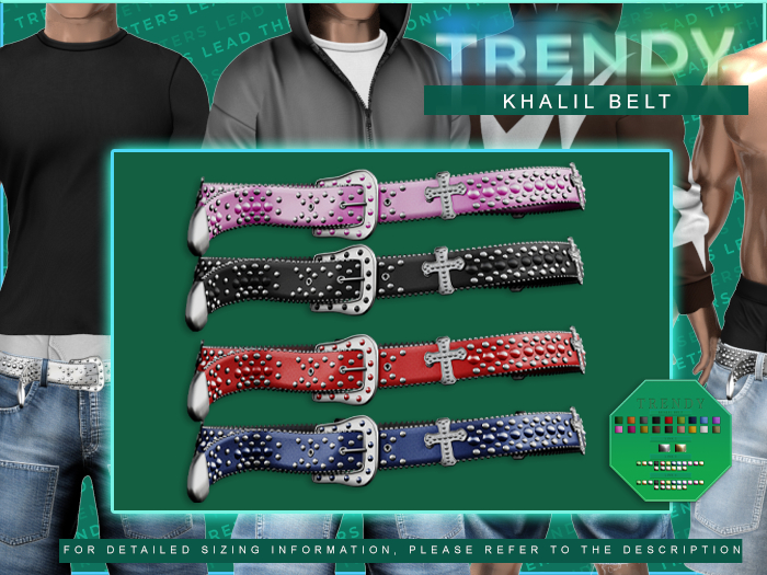 [TRENDY] Khalil Belt [FATPACK]