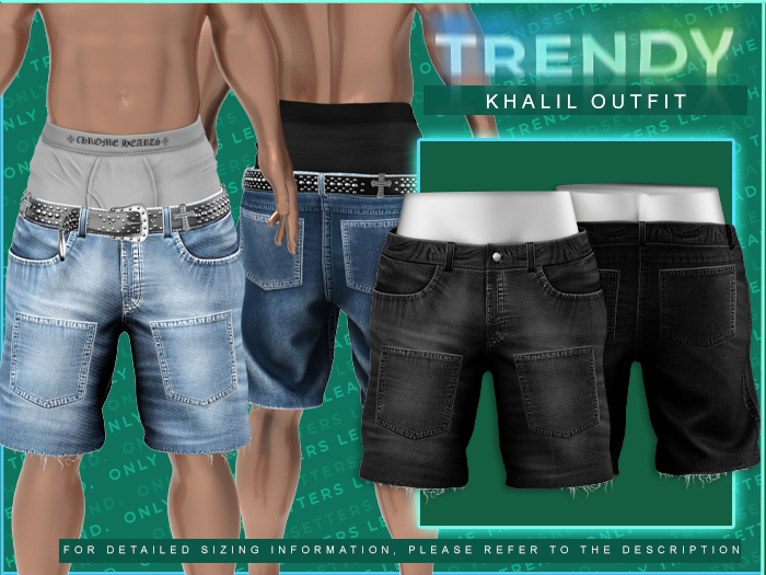 [TRENDY] Khalil Jeans [Black]