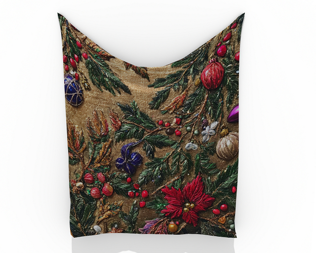 Christmas Tapestry Decorations
