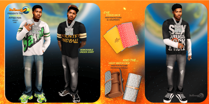 Sleazy - Keanu Graphic Teez FatPack 