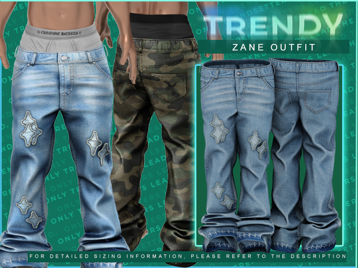 [TRENDY] Zane Jeans [Original]