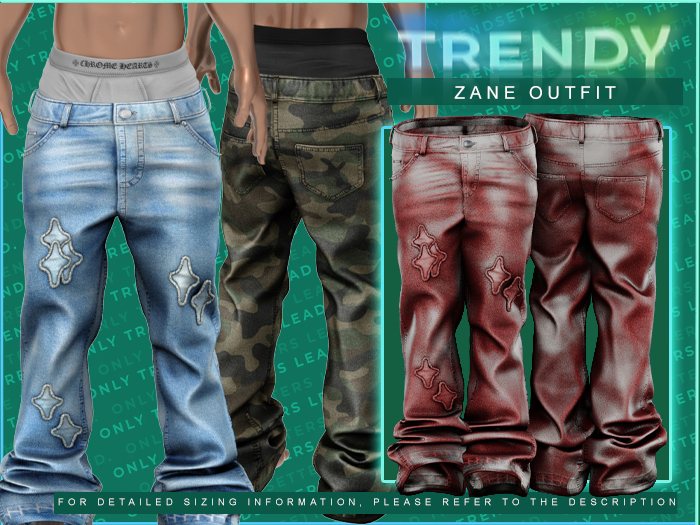 [TRENDY] Zane Jeans [Rust]