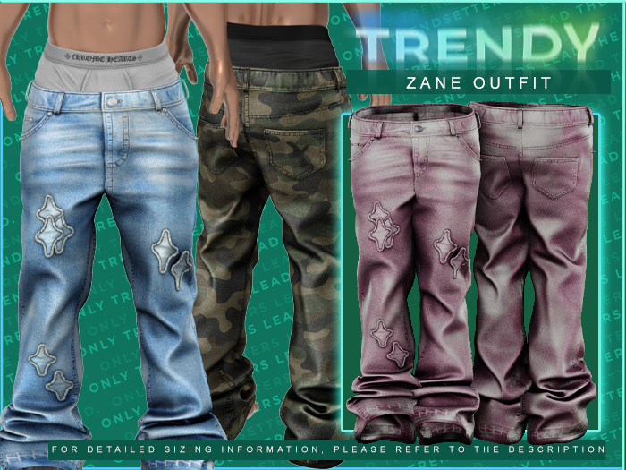 [TRENDY] Zane Jeans [Teddy]