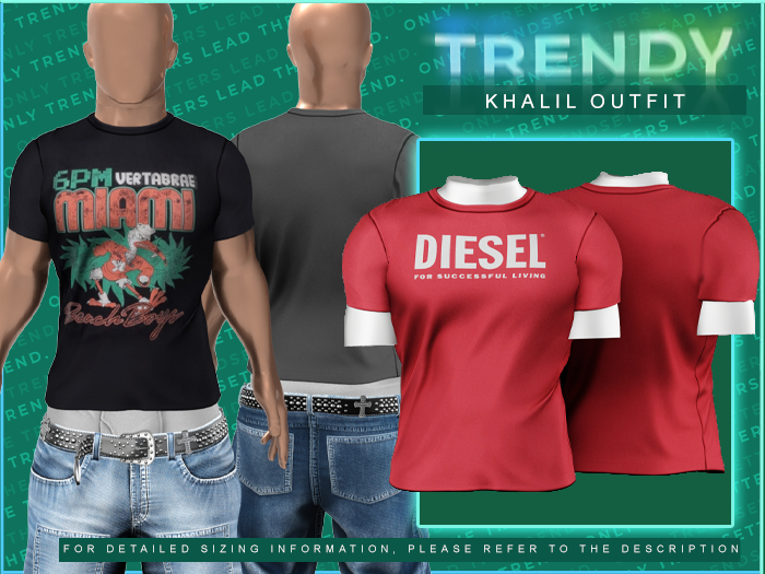 [TRENDY] Khalil Shirt [DSEL]