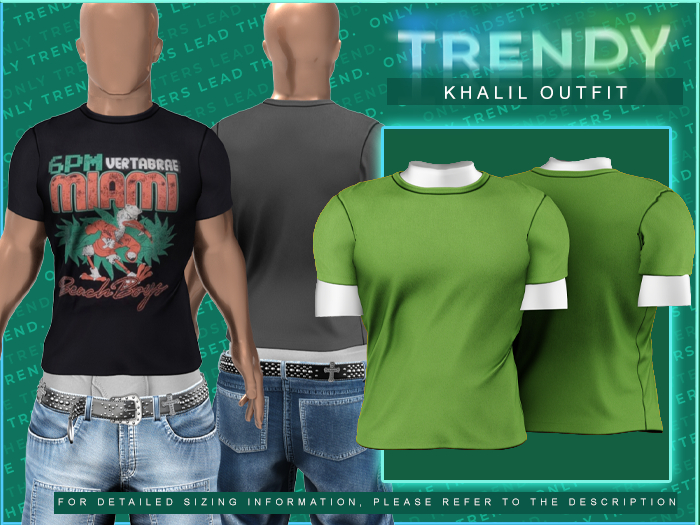 [TRENDY] Khalil Shirt [Emerald]