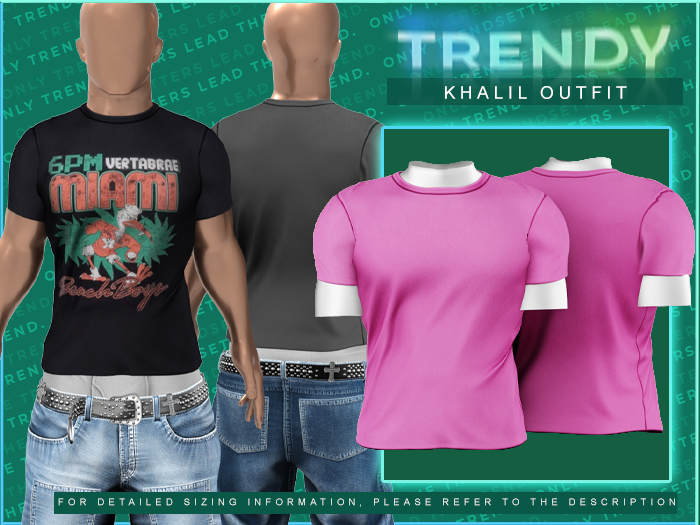 [TRENDY] Khalil Shirt [Hot Pink]
