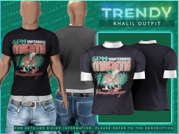 [TRENDY] Khalil Shirt [Miami]