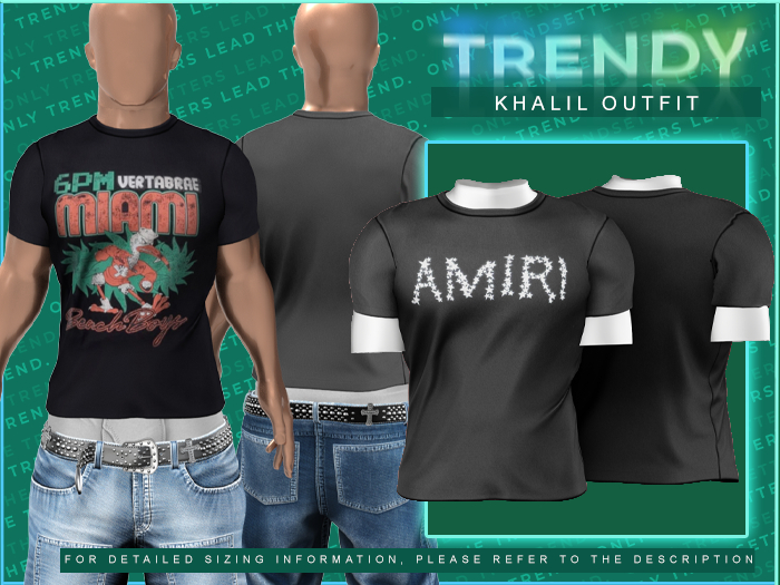 [TRENDY] Khalil Shirt [Miri]