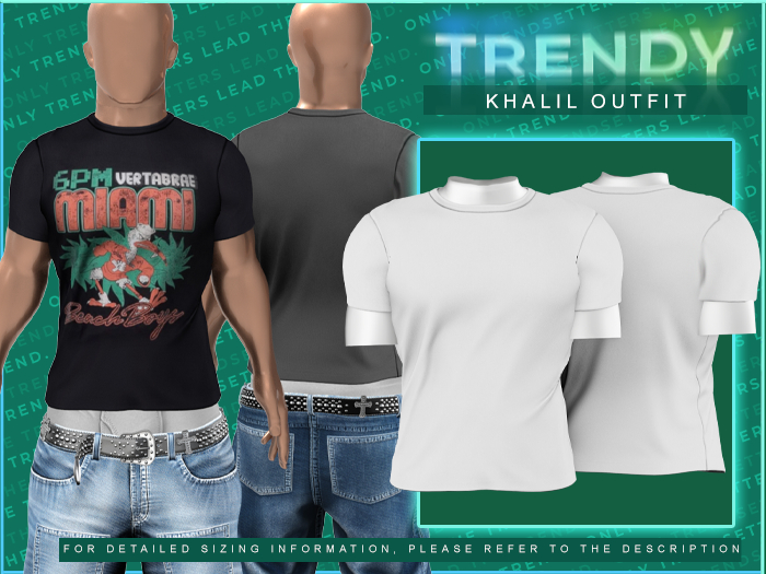 [TRENDY] Khalil Shirt [White]