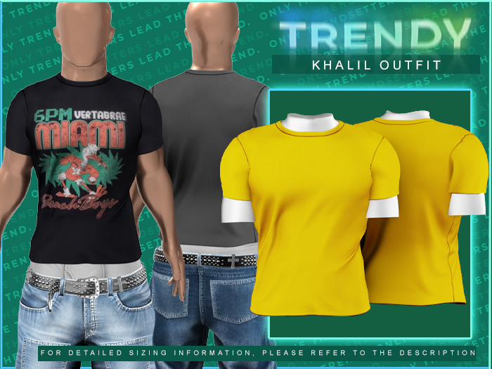 [TRENDY] Khalil Shirt [Yellow]