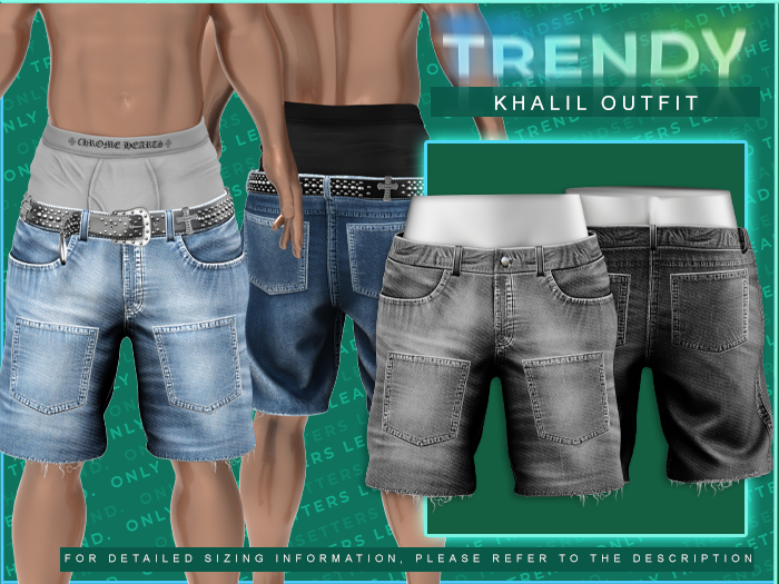 [TRENDY] Khalil Jeans [Grey]