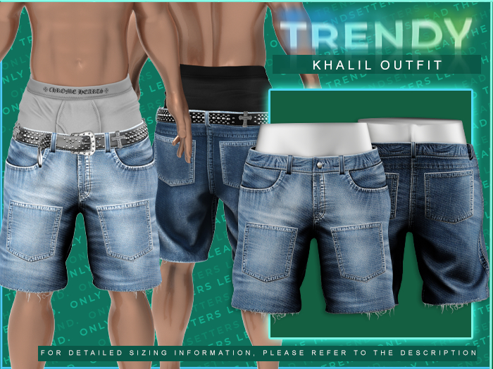 [TRENDY] Khalil Jeans [Medium]