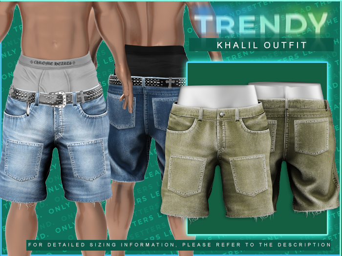 [TRENDY] Khalil Jeans [Olive]