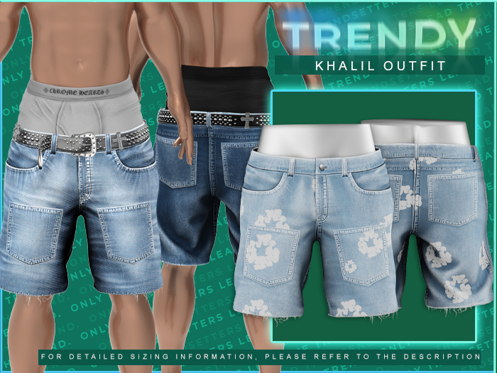 [TRENDY] Khalil Jeans [Tears Washed]