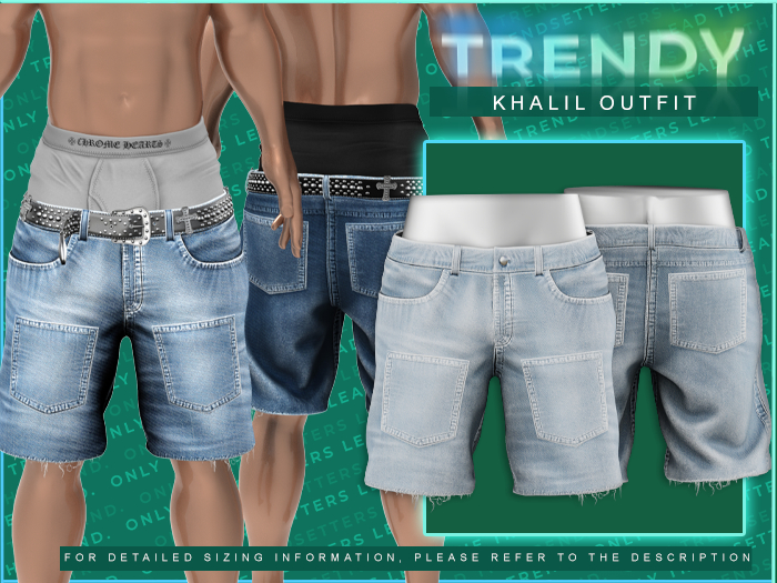 [TRENDY] Khalil Jeans [Bright]