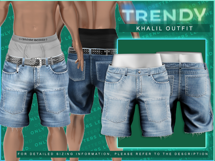[TRENDY] Khalil Jeans [Bleached]