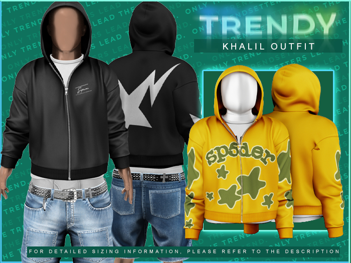 [TRENDY] Khalil Hoodie [Spder]