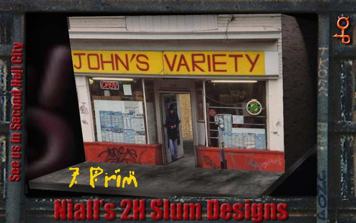 2H Building - John's Variety (15x15)