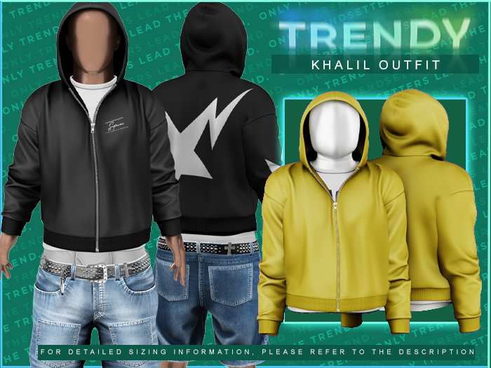 [TRENDY] Khalil Hoodie [Gold]