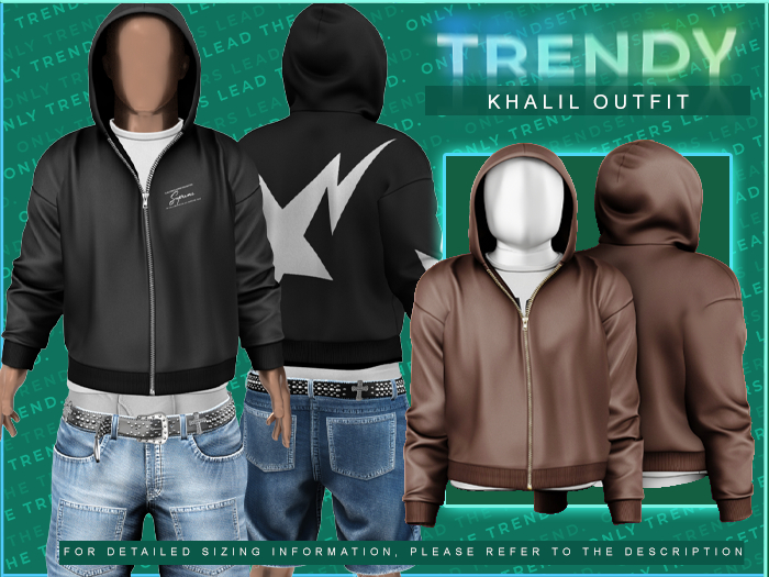 [TRENDY] Khalil Hoodie [Melanin]