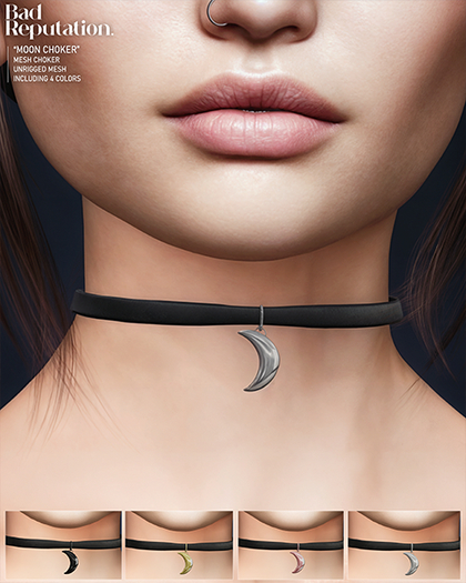 Bad Reputation - Moon Choker - Silver DEMO