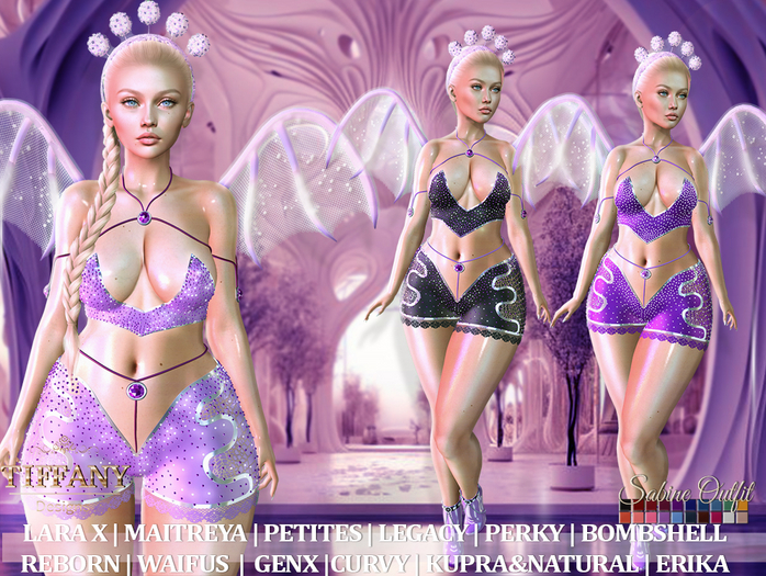 ::TD:: Sabine Outfit [Mesh] Halloween + Lara X