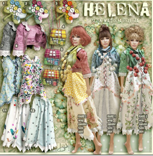 !gO! 12. Helena skirt - slink hourglass
