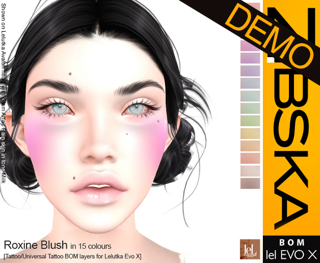 Zibska Evo X ~ Roxine Blush Demo