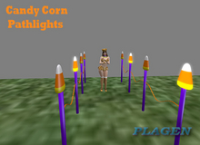Candy Corn Pathlights   - PLAGEN  (ADD)