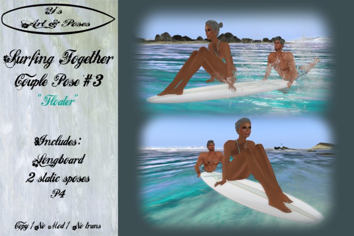 *~* Y's Art&Poses - Surfing Together 3