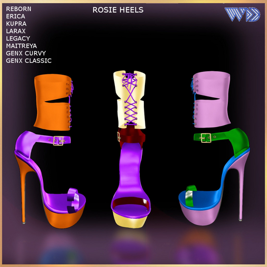 WAD DESIGNS ROSIE HEELS