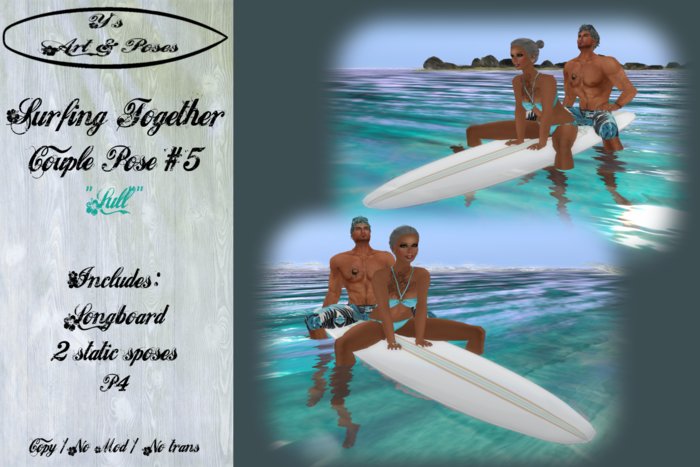 *~* Y's Art&Poses - Surfing Together 5