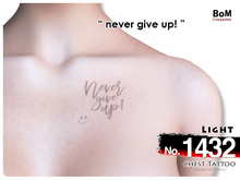 (Chest Tattoo) No.1432 Light