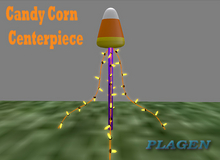 candy corn centerpiece(P)   - PLAGEN  (ADD)