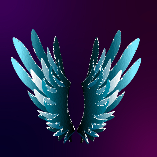 angel wings art