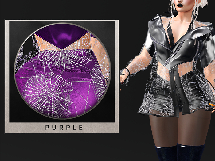 GGVG AINE OUTFIT HALLOWEEN VERSION PURPLE