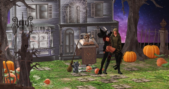 NEW  HALLOWEEN BACKDROP WITH COUPLES POSES