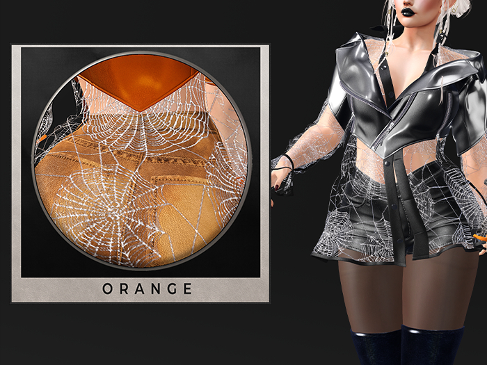 GGVG AINE OUTFIT HALLOWEEN VERSION ORANGE