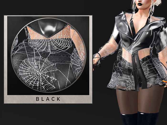 GGVG AINE OUTFIT HALLOWEEN VERSION BLACK