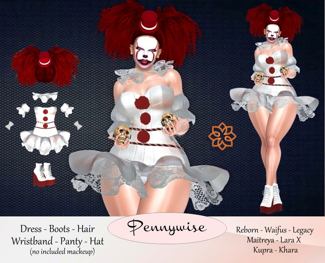::FOR YOU:: PENNYWISE 24 COSTUME