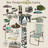 .: Bee Designs:. Summer Gacha Beach Chair 2