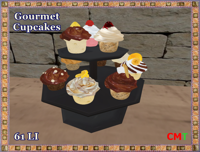 Gourmet CUpcake Tower