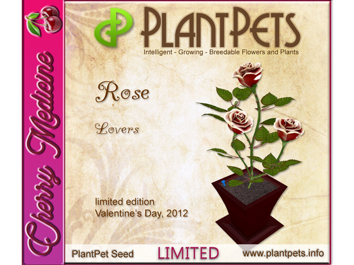 PlantPet Seed [Rose *Lovers*]