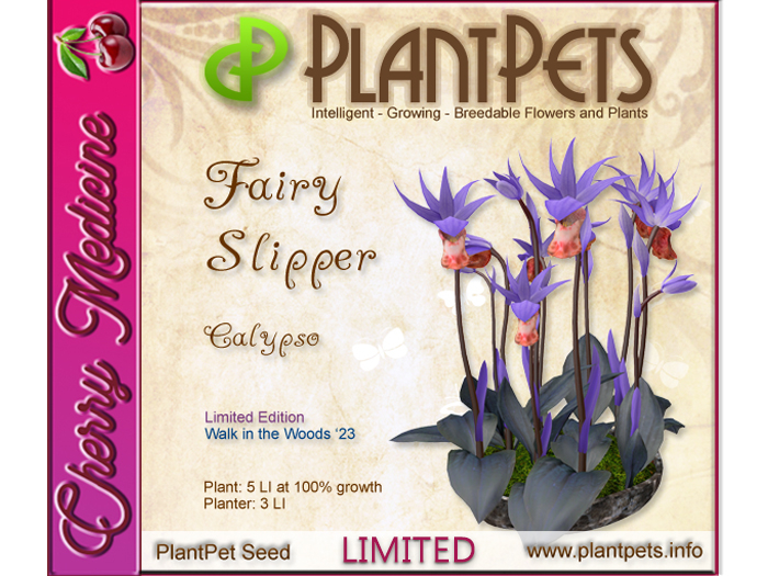 PlantPet Seed [Fairy Slipper *Calypso*]