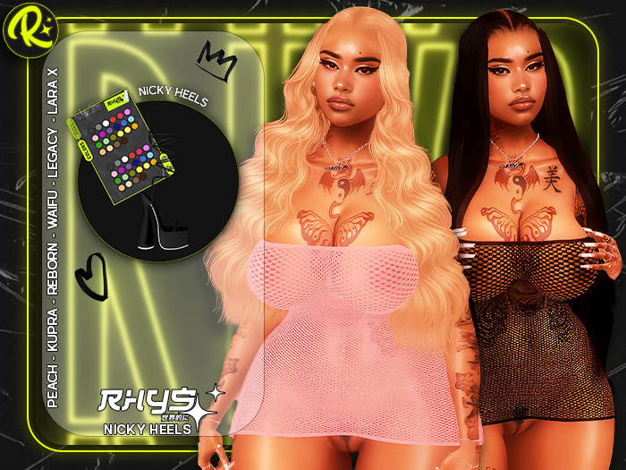 RHYS - "Nicky" Heels [FATPACK] / UNPACKER