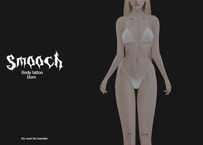 smooch- angel devil tattoo