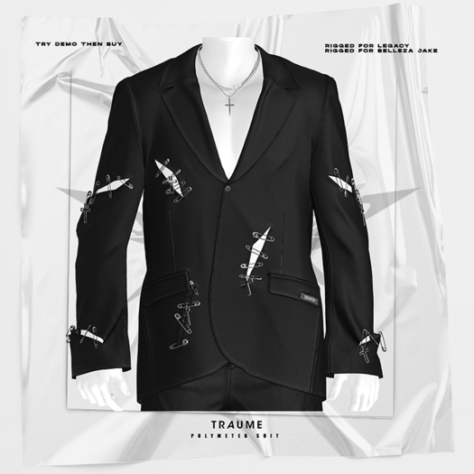 [Traume] Polymeter Suit Black